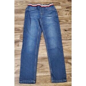 Tommy Hilfiger Girl's Size 12/14 Pull On Jeans Elastic Waist Stretch